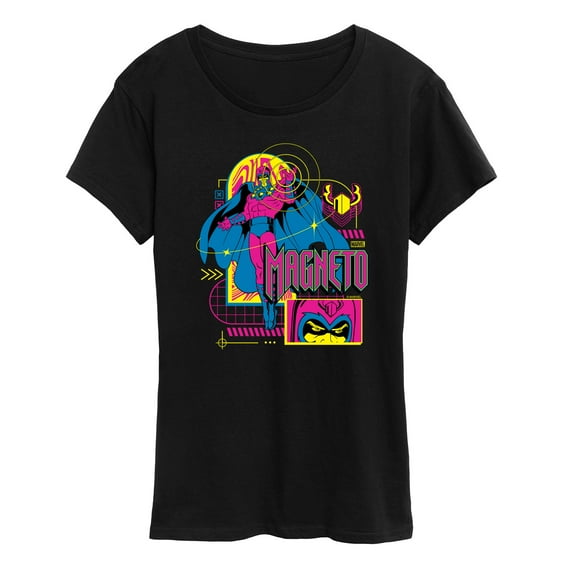 Marvel X-Men - Magneto Vaporwave - Women's Short Sleeve Graphic T-Shirt