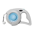 thumbnail image 2 of Retractable Dog Leash 9.84ft Anti-Slip Handle One Button Brake Lock Nylon Tape Leash for Small Medium Dogs Walking Training, 2 of 6
