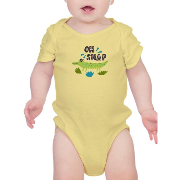 Oh Snap, Pirate Crocodile Bodysuit Infant -Image by Shutterstock, Newborn