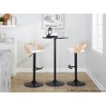 thumbnail image 3 of LumiSource Grotto Adjustable Barstool - Set of 2, 3 of 6