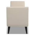 thumbnail image 4 of Jennifer Taylor Home Duff Banc de Rangement d'Entrée Moderne Mi-Siècle Neutre Ciel, 4 of 13