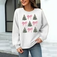 thumbnail image 3 of Waffle Sweatshirts for Womens Christmas Loose Crewneck Long Sleeve Shirts Merry Christmas Printed Sweaters Casual Fashion Xmas Holiday Party Pullover Tops, 3 of 6
