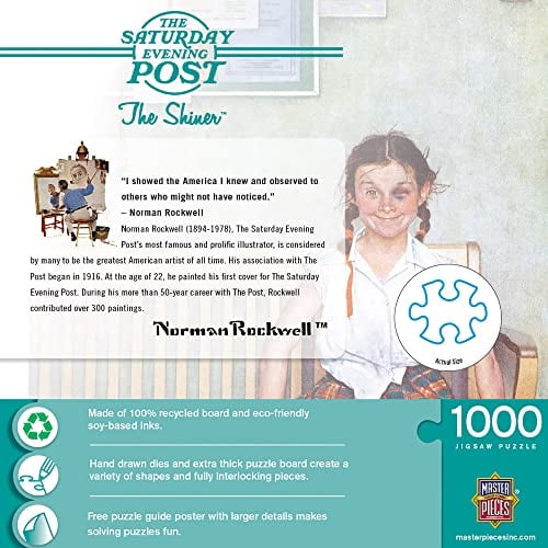 MasterPieces Rompecabezas De 1000 Piezas Para Adultos, Familia, O Niños - The Shiner - 25" MasterPieces MasterPieces
