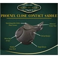 thumbnail image 5 of Henri de Rivel Regular Phoenix Close Contact Saddle Havana 16.5, 5 of 5