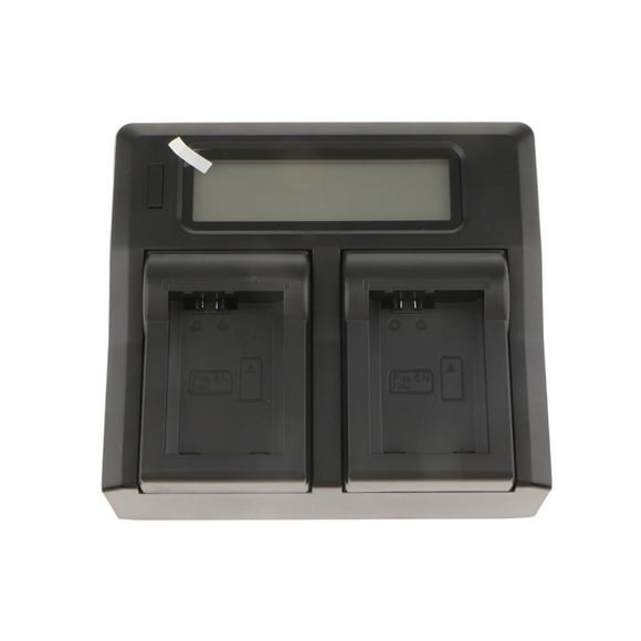 Cargador dual de batería Yotijar pantalla LCD para cámara SLR digital