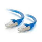 C2G / Cables to Go 00797 Cat6 Snagless Shielded (STP) Network Patch Cable, Blue (7 Feet/2.13 Meters)