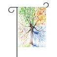 thumbnail image 1 of POPCreation Watercolor Tree of Life Garden Flag Artwork Painting Outdoor Flag Home Party 28x40 inches, 1 of 1