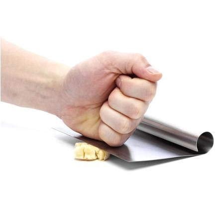 Stainless Steel Bench Scraper Dough Cutter Multi Function Kitchen Tool Scoop Scraper Best Pizza And Dough Cutter With Ruler Measurements Dishwasher Safe Professional Quality Walmart Com Walmart Com