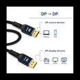thumbnail image 4 of Displayport2.0 HD Video Cable 16K@60Hz 80Gbps Computer Graphics Display Cable for PC Laptop Monitor 5 Meter,1 x HD video cable,Dark Blue, 4 of 7