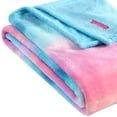 thumbnail image 3 of Betsey Johnson Ombre Pink Ultra Soft Plush Full/Queen Blanket, 3 of 8