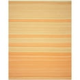 thumbnail image 5 of SAFAVIEH Kilim Aylmer Striped Wool Area Rug, Orange/Lime, 9' x 12', 5 of 5