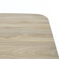 thumbnail image 4 of MUNDO IN MUEBLES Mesa de Comedor MURCIA 1354 Roble | Cubierta de Melamina con Bordes Redondeados | Estructura de Metal Resistente | Niveladores Ajustables para Estabilidad, 4 of 9