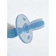 thumbnail image 4 of Paquete de 2 mordedores para bebés, cerdas suaves, cepillos de dientes de entrenamiento de 360 grados, juguetes de dentición de silicona/chupete, masajeadores de encías para bebés recién nacidos, 4 of 5