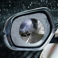 thumbnail image 3 of Elroy 1 Pair Car Rearview Mirror Window Clear Film Anti Fog Anti-glare Rainproof Protective Film Car Sticker, 3 of 5