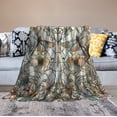 thumbnail image 6 of Glass Window Style Dragonflies And Butterflies Throw Blanket for Winter Bedding Couch And Gift 50"x60" Seasonal Farmhouse Summer Home Decor Warm And Cozy Throws Cozy Flannel Throw, 6 of 8