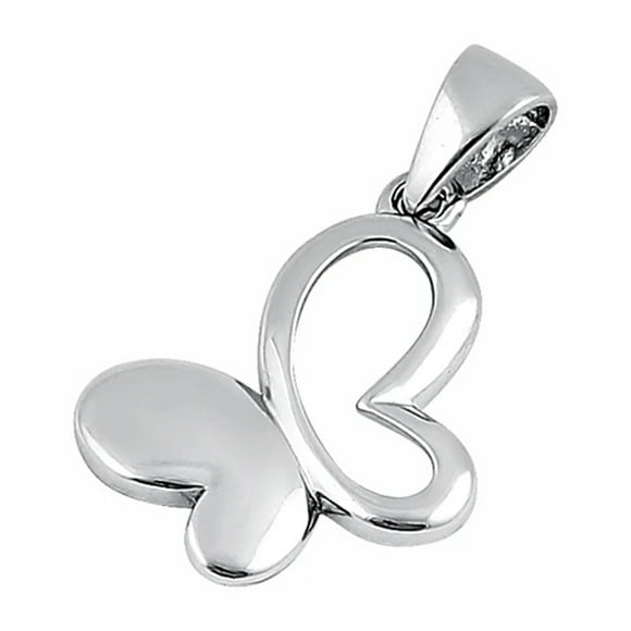 Butterfly 925 Sterling Silver Pendant Jewelry