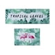 thumbnail image 1 of Tapete De Cocina 2 Piezas Impermeable Antideslizante ilios innova Tropical, 1 of 9
