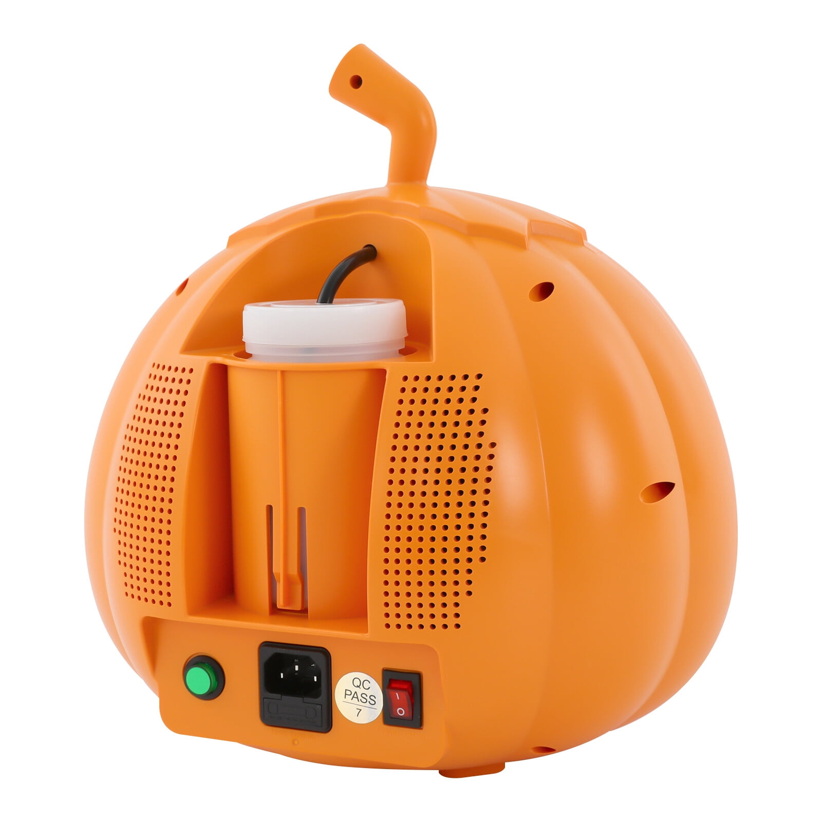 Fog Machine, 800W LED Smoke Machine with Remote, AC110V, Halloween Pumpkin Design, 5000 CFM Output, Multicolor Light Modes, Durable ABS, for Stage, Party, Haunted Attraction