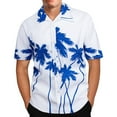 thumbnail image 2 of DPTALR Chemise à Manches Courtes à Imprimé Hawaïen pour Hommes, 2 of 7