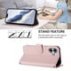 thumbnail image 4 of Funda Cartera GANGXUN para iPhone 16 Plus – Cierre Magnético, Protección RFID, Correa Desmontable, Compatible con Carga Inalámbrica, 4 of 6