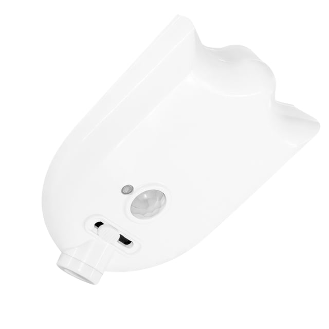 Bewildely Luz de inodoro con Sensor de luz de objetivo preescolar, pegatinas reutilizables para decoración de baño Iluminación y accesorios