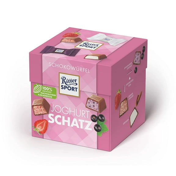 Ritter Sport - Chocolate Cubes Joghurt Schatz - 176g
