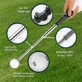 thumbnail image 4 of Entrenador de swing de golf Quewpk con agarre retráctil para diestros, 4 of 7