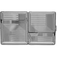 thumbnail image 2 of Silver Metal-Plated Cigarette Case (Full Pack - 100s Size Cigarettes), 2 of 4
