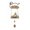 D, variant on Garden Gnome Doorbell Hanger Decorative Swing Dwarf Welcome Sign with Bell for Fence Farmhouse Yard Patio