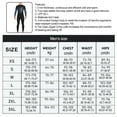 thumbnail image 2 of Diving Suit High Efficiency Cold Proof Comfortable Swimsuits Strong Sunscreen Reduce Water Resistance Wetsuit Classic Crew Neck Men Dark Gary L, 2 of 7