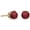 Ruby, variant on 4 Ct Round Created Ruby Stud Earrings, 14k Yellow Gold Plated
