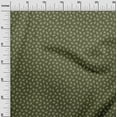 thumbnail image 3 of oneOone Rayon Olive Green Fabric Honey Bees Diy Clothing Quilting Fabric Print Fabric By Yard 56 Inch Wide, 3 of 5