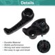 thumbnail image 5 of Manija de liberación del pestillo del capó Unique Bargains para Kia Niro 2017-2020 para Kia Niro EV 2019-2020 Número de liberación del capó No.811812B000, 5 of 6