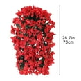 thumbnail image 2 of DAMAI 28.7inch Artificial Bougainvillea Hanging Flowers for Outdoors Fake Silk Bougainvillea Vines Faux Plastic Long Trailing Floral Vines for Home Porch Patio Balcony Planter Yard Garden, 2 of 6