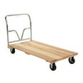 thumbnail image 3 of Box Partners Wood Platform Truck 30" x 60"  Natural Wood 1/Each WD3060, 3 of 3