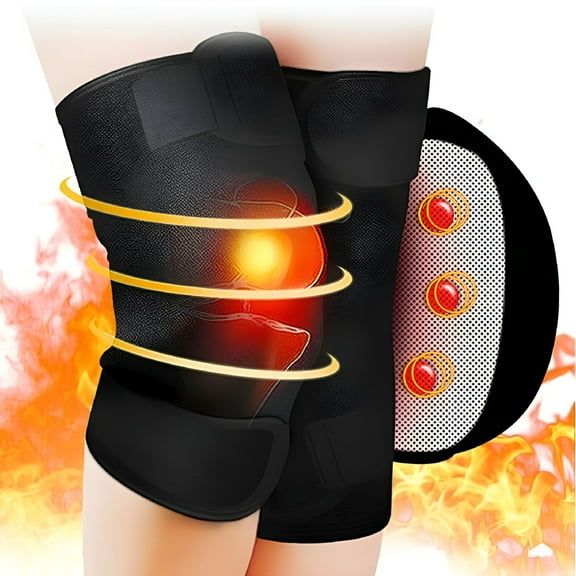 XIRQI Heating Knee Pad,Heated Knee Wrap/Electric Heat Knee Brace for Joint Pain,Arthritis Meniscus Pain Relief for Men and Women
