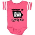thumbnail image 3 of Inktastic Someone in Iowa Loves Me Souvenir Boys or Girls Baby Bodysuit, 3 of 5