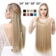 thumbnail image 5 of Peluca de mujer de una sola pieza libremente ajustable invisible cabello largo liso multicolor degradado línea de pesca extensión de cabello, 5 of 6