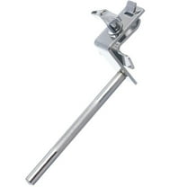 IBASETOY Plated Silver Metal Cowbell Clamp Drum Set Accessory Durable Sturdy Mounting Bracket