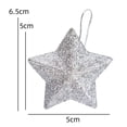 thumbnail image 5 of vnanda 3d Star Christmas Pendant 6pcs Sparkling 3d Star Shape Christmas Pendant with Lanyard Festive Holiday Decor, 5 of 8