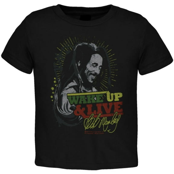 Bob Marley Baby Boy Wake Up Short Sleeve T Shirt