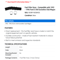 thumbnail image 2 of Fuel Filler Hose - Compatible with 1992 - 1996 Ford E-350 Econoline Club Wagon - Dorman, 2 of 2
