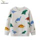 thumbnail image 3 of Sudaderas de manga larga para bebés de 2 a 7 años con diseño de dinosaurios, camisetas para niños y niñas, 3 of 5