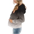 thumbnail image 3 of Pntutb Blusa de sudadera con capucha suelta de manga larga con estampado informal para mujer Pntutb Pntutb-4135, 3 of 6