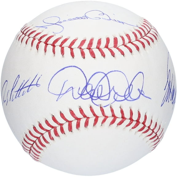 Andy Pettitte, Derek Jeter, Jorge Posada and Mariano Rivera New York Yankees Cour Four Autographed Baseball - Fanatics Authentic Certified