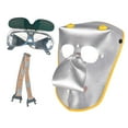 thumbnail image 3 of Máscara de soldadura Cola y gafas de soldadura juego de protección facial antisalpicaduras resistente al calor, 3 of 8