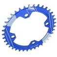 thumbnail image 4 of Lebycle 104mm BCD bicicleta de montaña estrecho ancho de aleación de aluminio 38T estrecho ancho único Chainring38T azul, 4 of 8