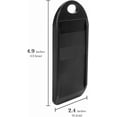 thumbnail image 2 of Linkidea Portable Rubber Razor Blade Cleaner Tool for Shaver Maintenance, Prolongs Razor Use Life, Compatible with Gillette Basic 5, Fusion, ProGlide (Black), 2 of 6