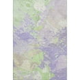 thumbnail image 2 of Addison Rugs Mayfield Premium Machine Washable Transitional Abstract Lavender Rectangle Rug, 5' X 7'6" Machine Washable Transitional Abstract Lavender Oversized Sherpa Throw Blanket, 2 of 7