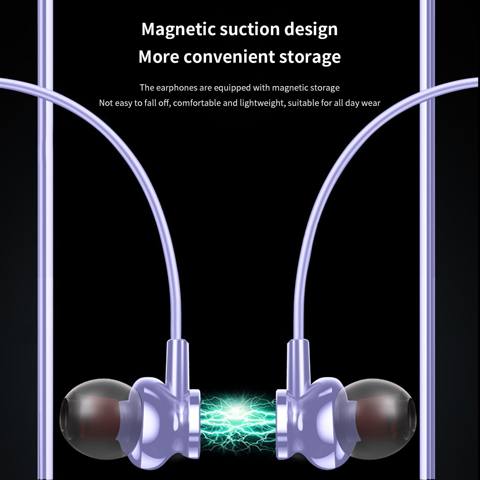 Liberty 4 Pro by Ruroz, Noise Cancelling Wireless Earbuds, 7-Sensor and Real-Time Adaptive Noise Cancelling, 2鑴?Faster Charging, Studio-Level Hi-Fi Music, Clear Calls with 6 Mics and AI - Purple